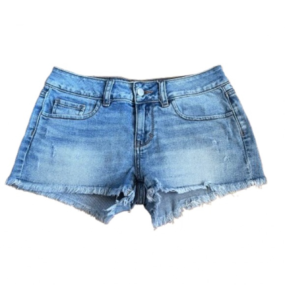PINK Victoria's Secret Light Blue Jean Shorts Size 2
